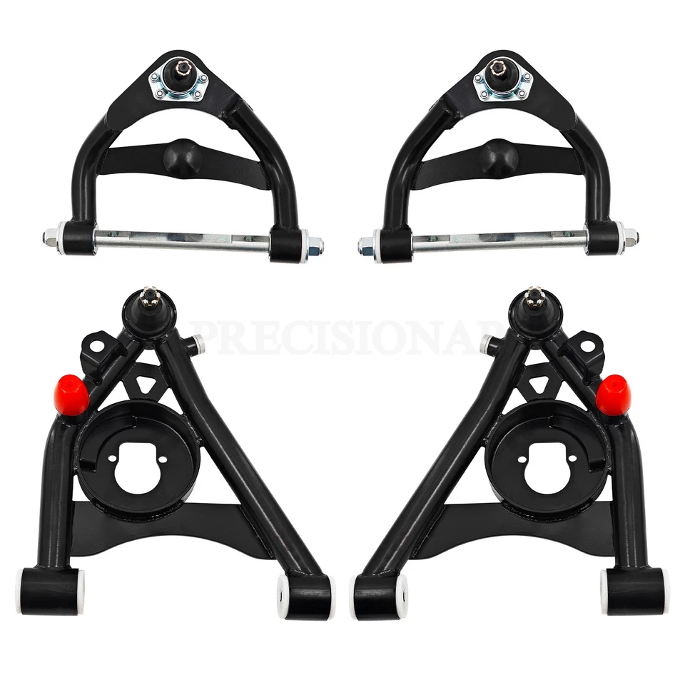 For Chevrolet Malibu&S10 1978-1983 G-Body Tubular Control Arms Upper & Lower Kit Foto 3 de 4
