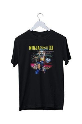 Ninja Gaiden 2 Nes Box Art Retro Videospiel T-Shirt Herren S M L XL 2 3 4 XL  