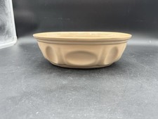 MCM Haeger 3929 Tan Console Serving Pottery B...