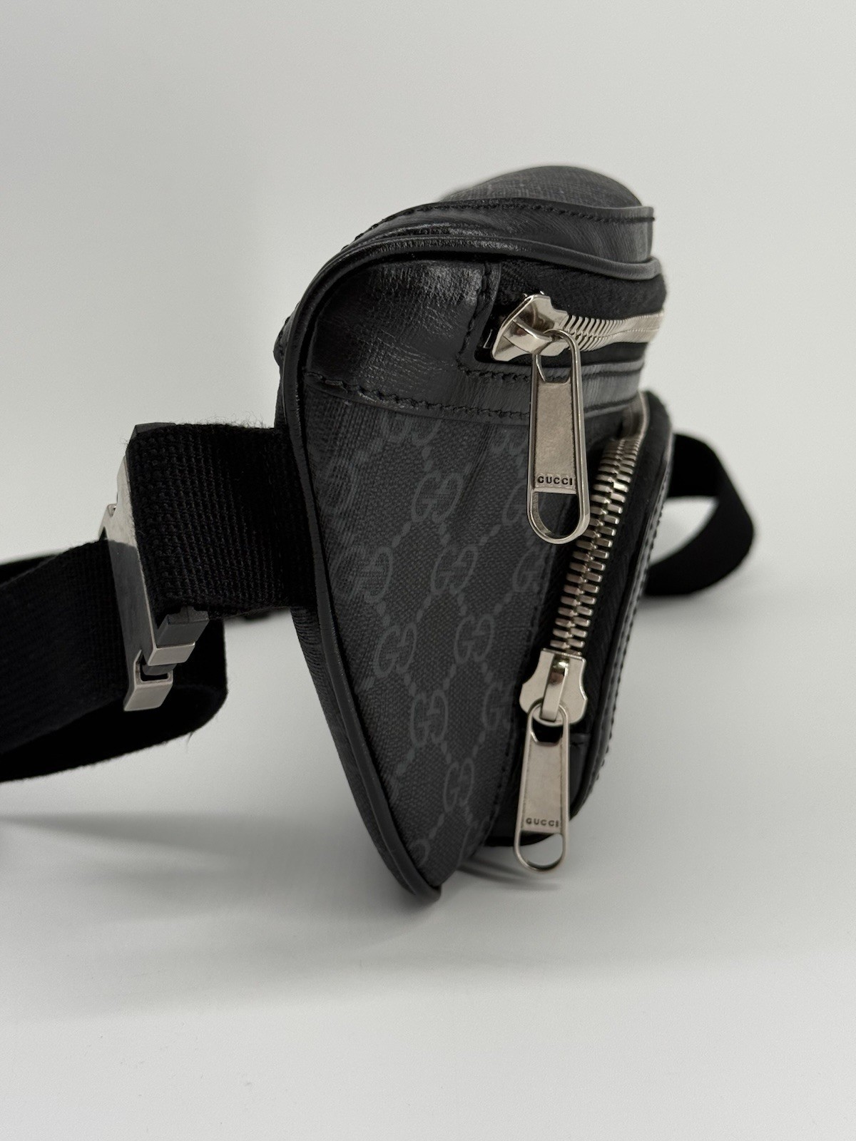 Gucci Supreme Monogram Canvas Interlocking G Patch Belt Bag thumbnail 8