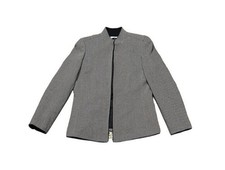 Tahari Arthur S. Levine Women's Blazer Jacket Women's Size 10 Wool Open Front