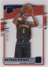 2020-21 CLEARLY DONRUSS #91 NATHAN KNIGHT 99/99- ATLANTA HAWKS