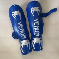 Venum Kickboxing Leg Guards Shin MMA Karate Protector Leg 141lgg01