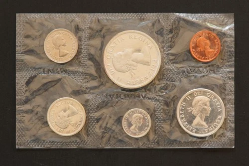 1963 SILVER Royal Canadian Mint Proof Like Canadian Set