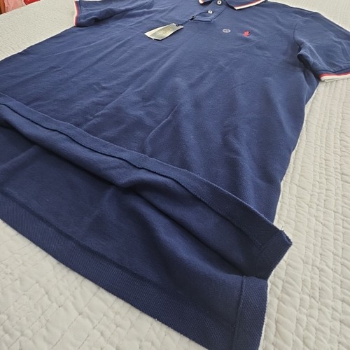 Polo Ralph Lauren 100% Cotton Mesh Shirt Men's Large Classic Navy Blue NWT NEW - Picture 3 of 14