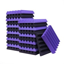 KTOESHEO 24 Pack Acoustic Panels,2" x 12" x 12"Sound Proof Foam Panels for Wa...