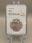 1964 Kennedy Half Dollar 50c - MS 64 NGC