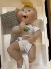 Danbury Mint "Emily Ann" Porcelain Cabbage Patch Kids Baby Doll 1998
