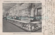 Philadelphia PA - INTERIOR STRAWBRIDGE & CLOTHIER DEPARTMENT STORE - Postcard