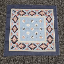 Vintage Aztec Western Style Bandanna Multicolor USA Made