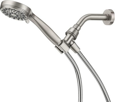 20091SRN 5-Setting Hand Held Brushed Nickel Spot Resist Shower Head 2.5 GPM
