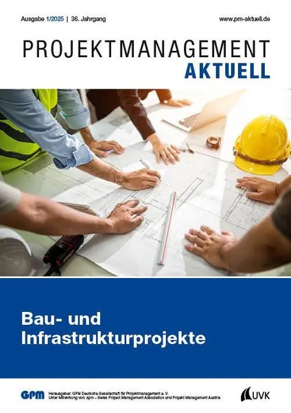 Projektmanagement Aktuell 1 (2025) Bau- Und Infrastrukturprojekte Taschenbuch-image