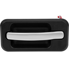 Door Handle Exterior Rear Driver Left Side Replacement Fit 2003-2009 for
