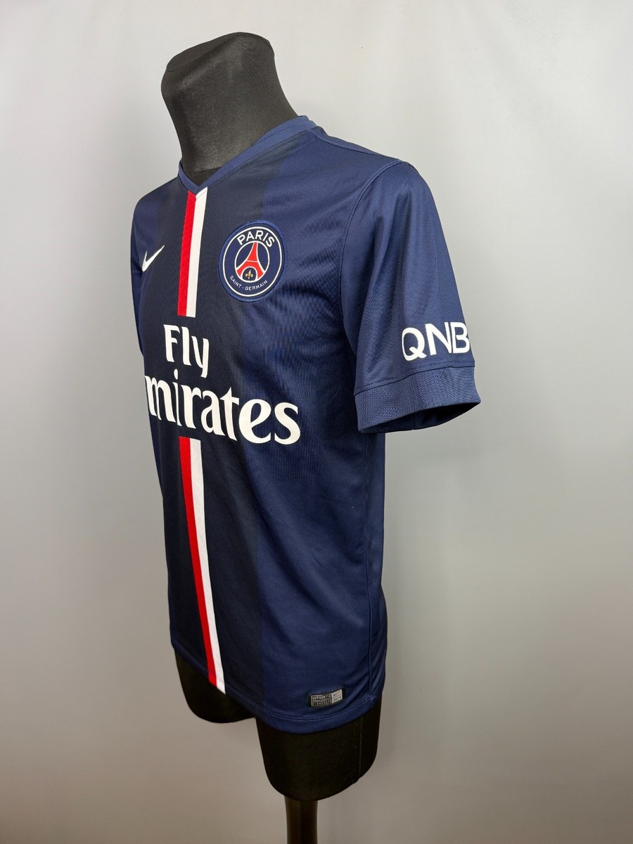 NIKE PARIS SAINT-GERMAIN 2014 2015 PSG HOME SHIRT FOOTBALL JERSEY