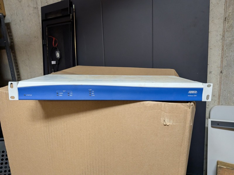 Adtran NetVanta 3205 1U Enterprise Network Router W/Ears P/N: 1202870L1