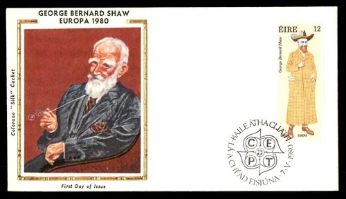 Mayfairstamps Ireland FDC 1980 George Bernard Shaw Europa First Day Cover aax_38