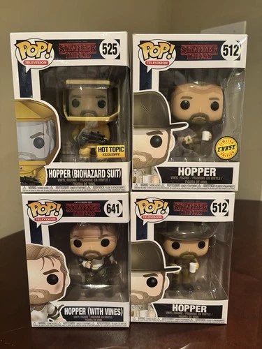 Stranger Things Hopper Funko Pop Lot
