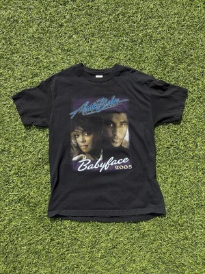 Vintage Anita Baker Babyface 2005 Tour Shirt Large Diamond Star R&B Concert Tee