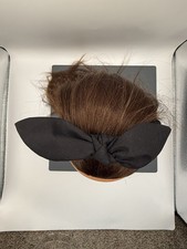 Black Homemade Tie Knot Headband Hair Accessories For Girls Women