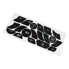 1/2set Climate Control Button Repair Decals for 2014-2017 Chrysler 200 & 300 B