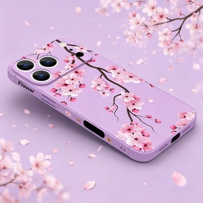 Blumenblüte Weich TPU Handy Hülle für iPhone 17 Pro Max 16 17e 15 14 13 11 Cover