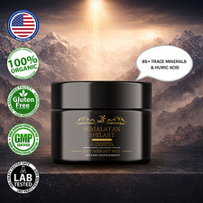 Shilajit Himalayan Resin 100 Organic Men's Health Immunity Energy Boost 50g