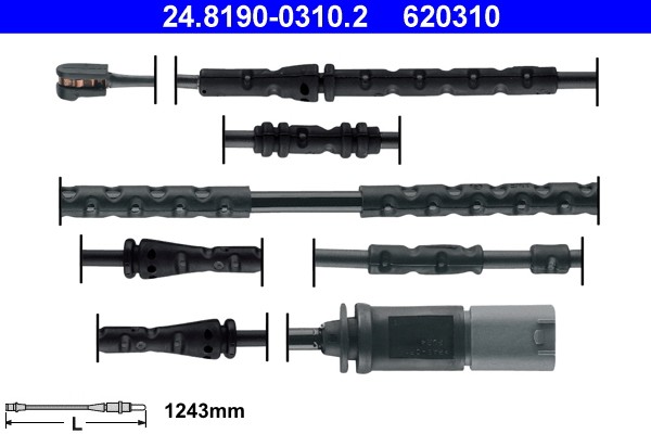 Fits ATE 24.8190-0310.2 WEAR INDICATOR