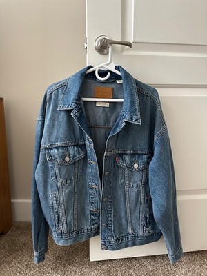 Levi Trucker Jean Jacket W XL