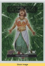 2023 Upper Deck AEW All Elite Wrestling Dazzlers Green Yuka Sakazaki READ 4om