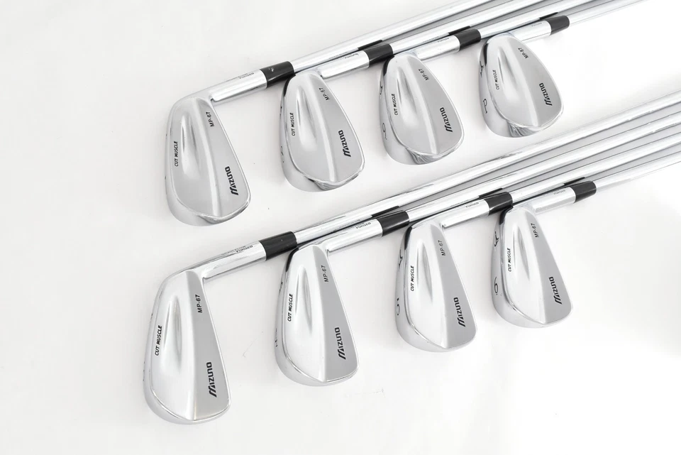 8PCS Mizuno MP-67 Iron Set 3-4-5-6-7-8-9-PW N.S. Pro 950GH SR RH Clubs w/ cover - Image 4 of 4