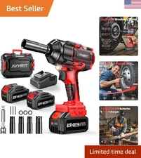 Must-Have Electric Impact Wrench – 1500Nm Torque, Dual Batteries, Portable Case