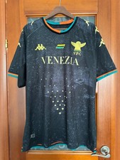 Kappa Venezia 2020 2021 Home Shirt Maglia Calcio Uomo Taglia XL FABBRIZIO Nero