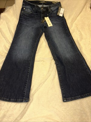 Liverpool Hanna Crop Flare Sz 10/30 NWT $109 UPLAND COLOR (dark Blue)