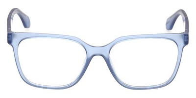 Adidas OR5088 085 Blue Plastic Square Optical Eyeglasses Frame 53-16-145