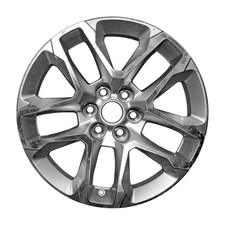 18x7.5 10 Spoke Used Aluminum Wheel Painted Silver 560-05843 18x7.5 10 Spoke Used Aluminum Wheel Painted Silver 560-05843