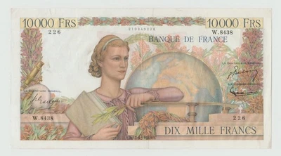 France - 10000 francs Génie - 7-4-1955 W.8438 226 - Photo 1/2