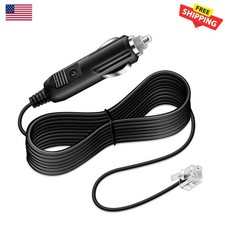 Extended 6FT 12V Charger for Radar Detectors - Compatible with Major Brands