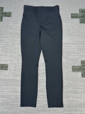 Spanx By Sara Blakely The Perfect Pants Black Women Small Black Rayon SKinny Leg