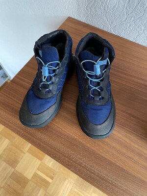Kinder Outdoorschuhe Wanderschuhe Camper Gore-Tex Blau Größe 32