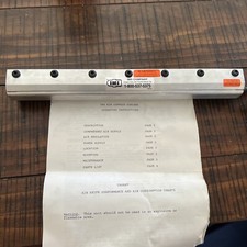 Exair 7012 IMS 12” Ion Air Knife & Ionizing Bar Assembly w/ Power Cord Assy