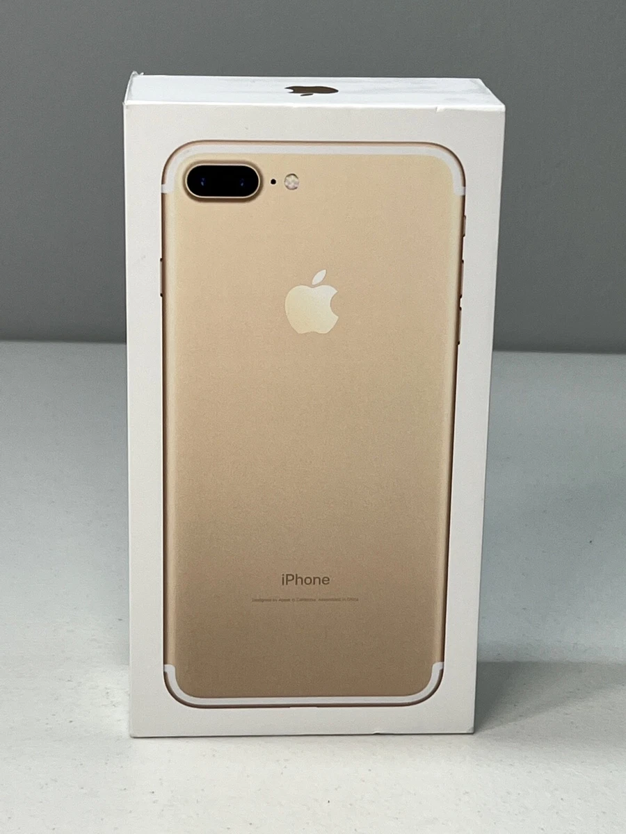 iPhone 7 Plus Gold 128GB Model A1161 Genuine Original Box Only