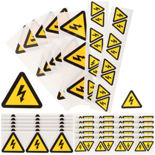 30 Pcs Electric Panel Labels Adhesive Stickers Electrical Safety - Foto 1 di 12