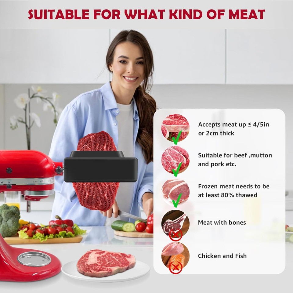 Meat Tenderizer for All Kitchen Aid Household Mixer,Meat Tenderizer Machine eBay