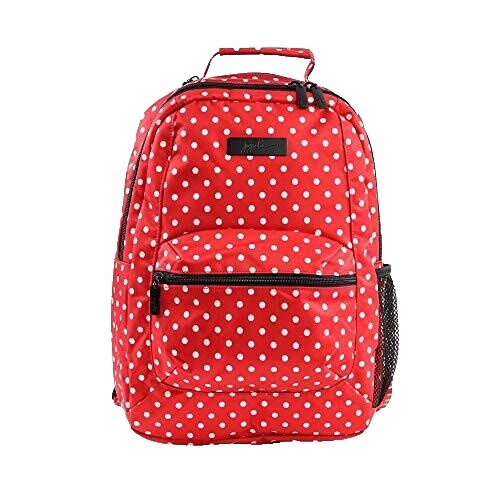 Westlife white and red polkadot diaper bag ? Westlife Diaper Bag Back Pack Polka Dot Red and Brown | eBay main image 2