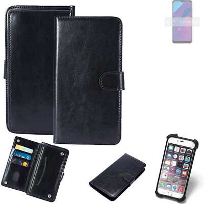 Handy Hülle für Huawei Honor 9A Flip Case Schutzhülle Klapp Tasche Book Case 