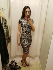 Leopard print midi dress 8