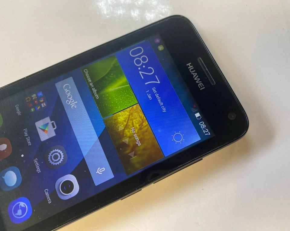 Huawei Y3 U31 (Y360) Smartphone - Unlocked - Android 4GB Compact Mobile Black - Image 3 of 4