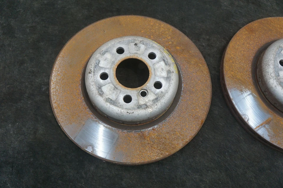 Juego 2 Rotores Freno Disco Traseros Izquierdo y Derecho 34208853554 Bmw Serie 7 750i G12 16-19 Foto 3 de 4