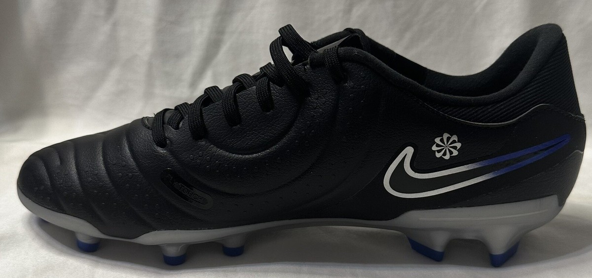 Nike Tiempo Legend 10 Academy FG MG Black Soccer Cleats New DV4337-040 Mens Sz 8 Nike Tiempo Legend 10 Academy Firm Ground Cleats Soccer  main image 2