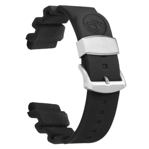 20mm 22mm for SEIKO Prospex BLACK SRP779 SRPC91 Silicon Rubber Watch Band - Picture 12 of 27